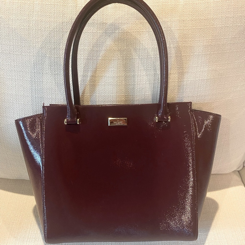 Kate Spade ~ Wine colored shoulder bag